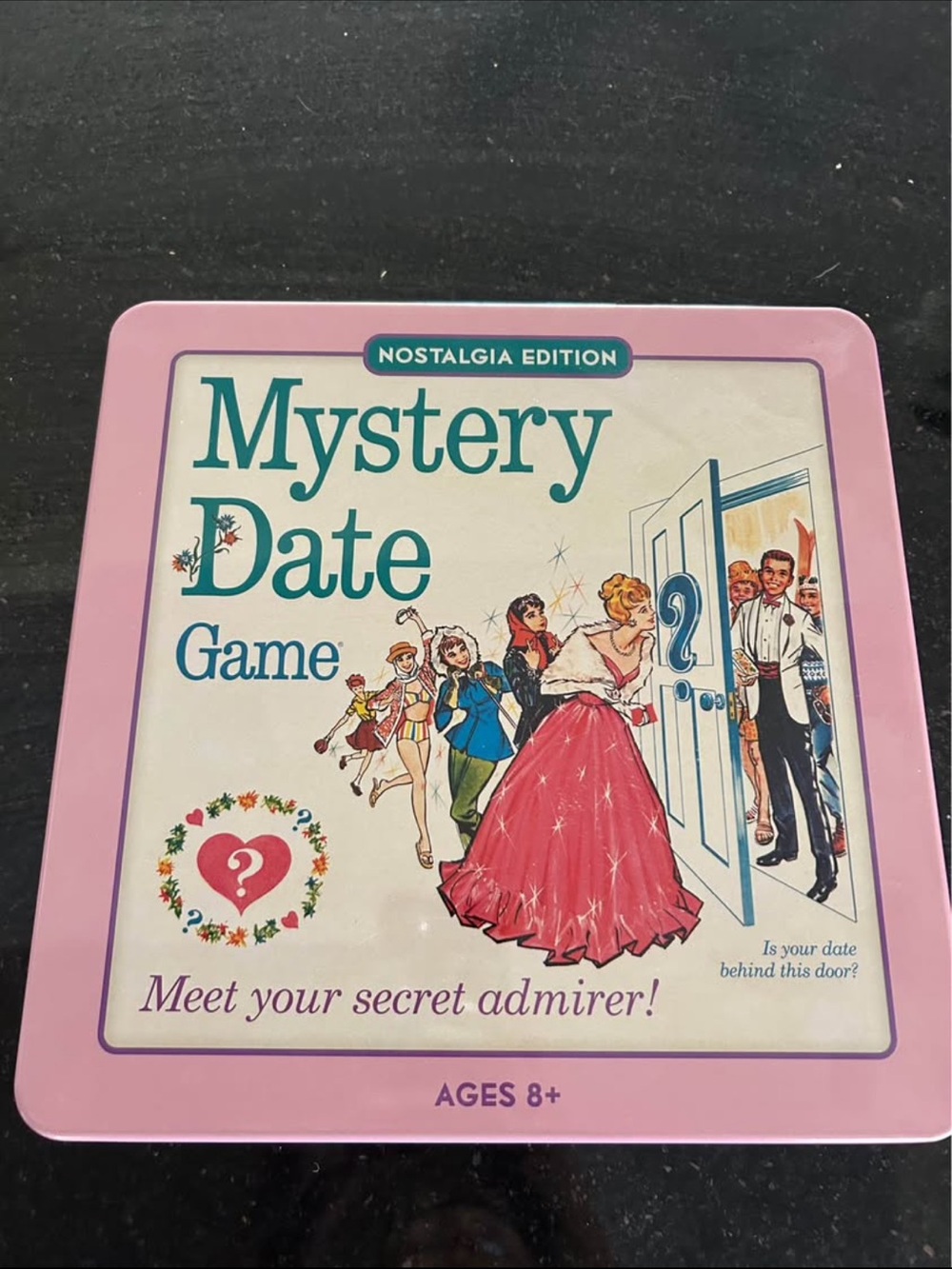 Hasbro Mystery Date Game - Pink and Teal